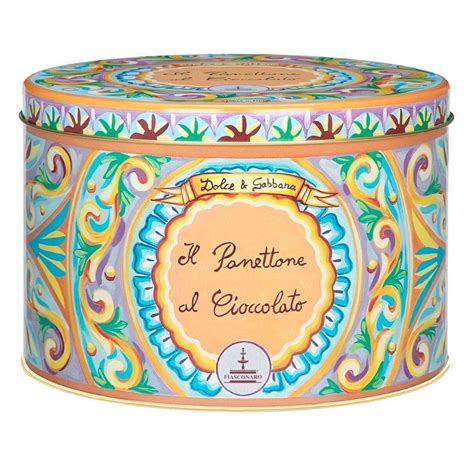 dolce gabbana panettone chocolate.